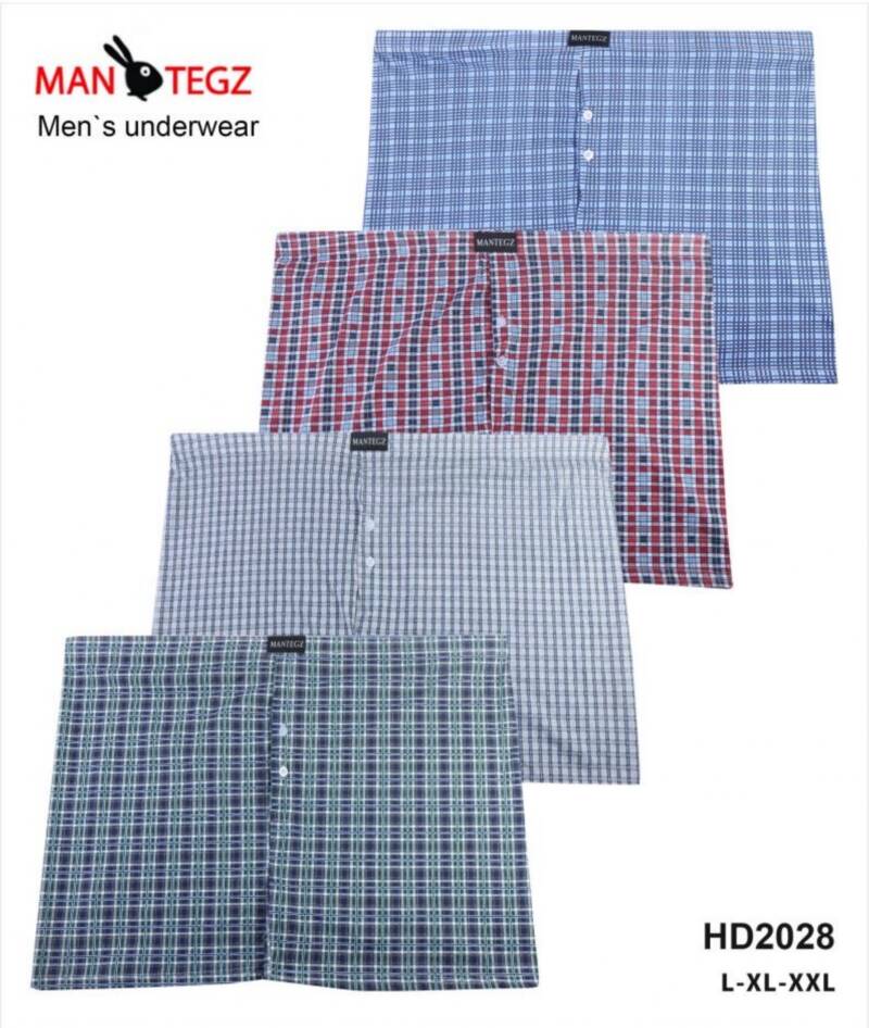 Bokserki męskie Roz L-2XL, Mix kolor Paczka 24 szt